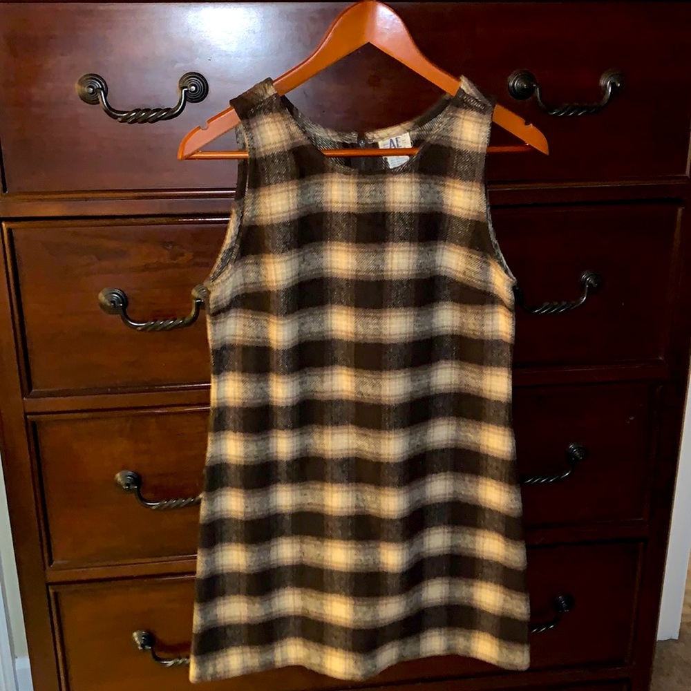 Wool blend dress